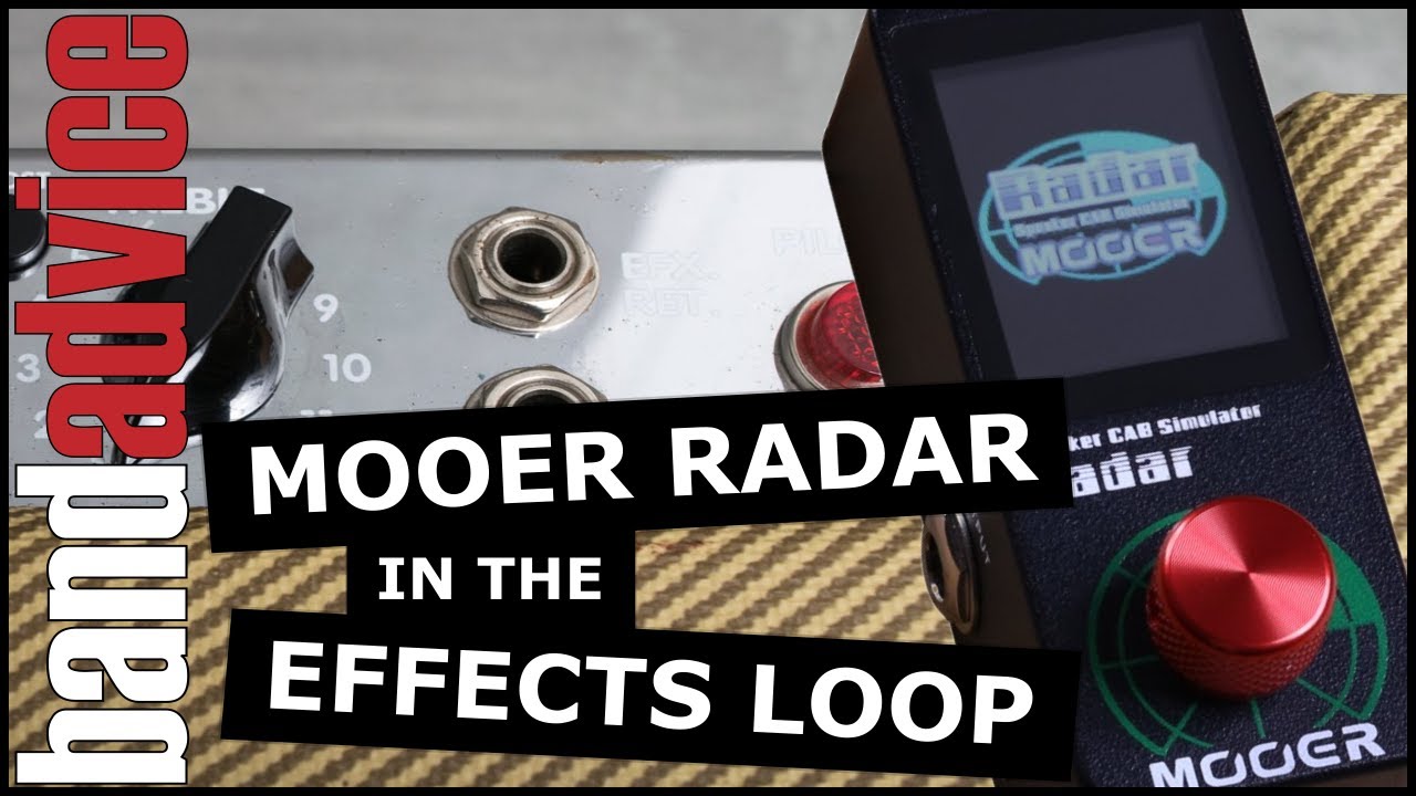 Thumbnail: Running the Mooer Radar in the Effects Loop of a Peavey Classic 30 | Band Advice TV